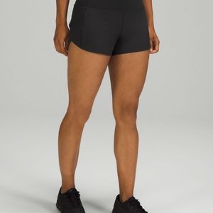 Lululemon speed up mid rise 4" shorts